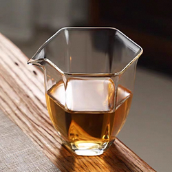 六角玻璃公杯